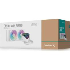 Система жидкостного охлаждения Deepcool LT240 ARGB White Фото 5
