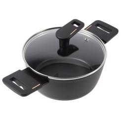 Кастрюля Bergner Copper, з кришкою 20 см Фото