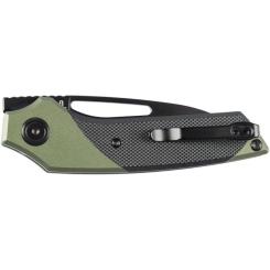 Нож CJRB Version BB Aluminum+G10 Green Фото 3