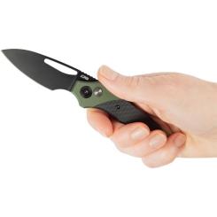 Нож CJRB Version BB Aluminum+G10 Green Фото 4