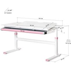 Парта Evo-kids Lite Pink Фото 2