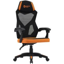 Кресло игровое Canyon Wave MCH02 Mesh Black/Orange Фото 1
