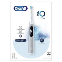 Электрическая зубная щетка Oral-B iO Series 6 iOM6.1A6.1K Grey Opal Фото 2