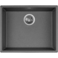 Мойка кухонная GRANADO Under top L grafito Фото