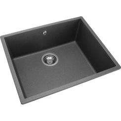 Мойка кухонная GRANADO Under top L grafito Фото 1