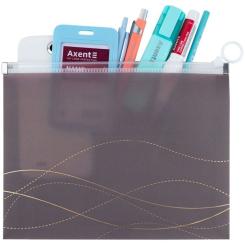 Папка на молнии Axent zip-lock А5 Waves-4 Фото 2