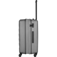 Чемодан Wenger Motion, середня, пластик, 4 колеса, сірий Фото 5