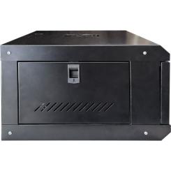 Шкаф настенный GEAR 4U 19'' 600x600x280 мм, black Фото 1