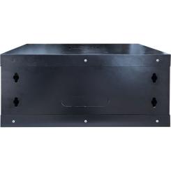 Шкаф настенный GEAR 4U 19'' 600x600x280 мм, black Фото 3