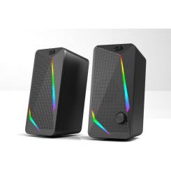 Акустическая система Redragon Waltz GS510 LED USB Black Фото 1