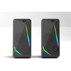 Акустическая система Redragon Waltz GS510 LED USB Black Фото 2