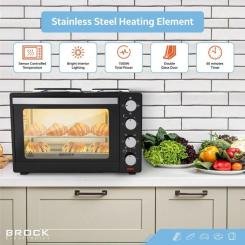 Электропечь Brock TO 3002 B Фото 9