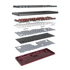 Клавиатура MONTECH Darkness MK87DB TKL DB USB UA Gray Фото 7