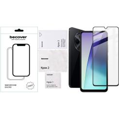 Стекло защитное BeCover Xiaomi Redmi A4 5G Black Фото 2