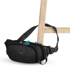 Сумка-бананка Pacsafe Eco Anti-Theft Waist Pack, чорна Фото 3