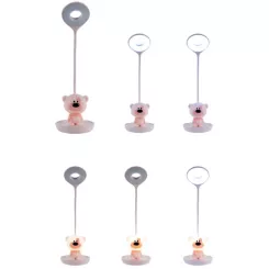 Настольная лампа Kite Bear LED с аккумулятором, розовый Фото 4