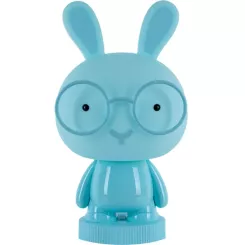 Ночник Kite Светильник LED с аккумулятором Bunny, голубой Фото 1