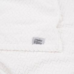 Плед Ardesto Jacquard Braid 160х200см, 100% полиэстер, айвори Фото 2