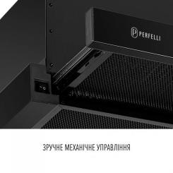 Вытяжка кухонная Perfelli TL 6822 BL 1200 LED Фото 4