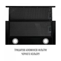 Вытяжка кухонная Perfelli TL 6822 BL 1200 LED Фото 6