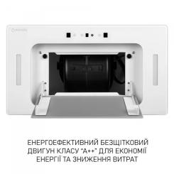 Вытяжка кухонная Minola BGH 5977 WH Silent Фото 3