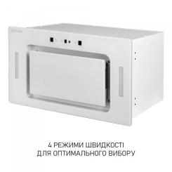 Вытяжка кухонная Minola BGH 5977 WH Silent Фото 7