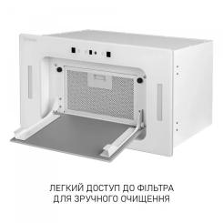 Вытяжка кухонная Minola BGH 5977 WH Silent Фото 8