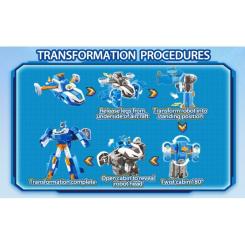 Трансформер Super Wings Мини Воздушная База Робот Фото 3