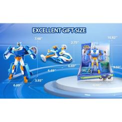 Трансформер Super Wings Мини Воздушная База Робот Фото 4