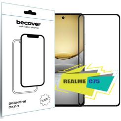 Стекло защитное BeCover Realme C75 Black Фото
