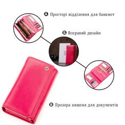 Кошелек Boston Розовый Фото 3