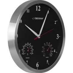 Настенные часы Esperanza Wall Clock Washington 30 см Black Фото 1
