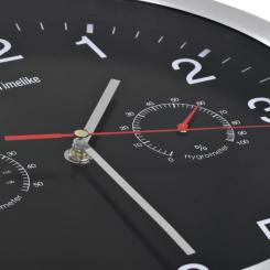 Настенные часы Esperanza Wall Clock Washington 30 см Black Фото 3