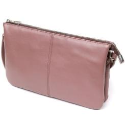 Сумка Grande Pelle Из натуральной кожи Пудровая Фото 1