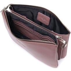 Сумка Grande Pelle Из натуральной кожи Пудровая Фото 4