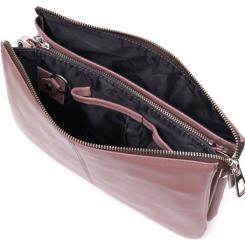 Сумка Grande Pelle Из натуральной кожи Пудровая Фото 5