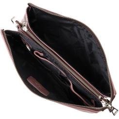 Сумка Grande Pelle Из натуральной кожи Пудровая Фото 6