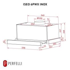 Вытяжка кухонная Perfelli ISEO 6PWX INOX Фото 10