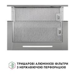 Вытяжка кухонная Perfelli ISEO 6PWX INOX Фото 7