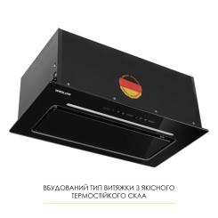 Вытяжка кухонная Weilor LUMINA WBG 68 BLACK Фото 3