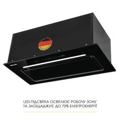 Вытяжка кухонная Weilor LUMINA WBG 68 BLACK Фото 5