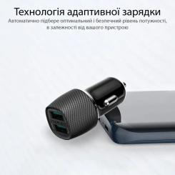 Зарядное устройство Promate 17W 2xUSB Фото 5