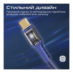 Дата кабель Promate USB-C to USB-C 1.2m Фото 4