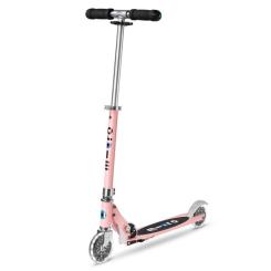 Самокат Micro Sprite LED Неонова троянда Фото