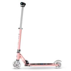 Самокат Micro Sprite LED Неонова троянда Фото 1