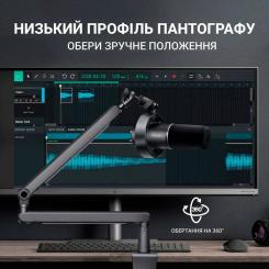 Микрофон Fifine T688 USB/XLR Black Фото 9