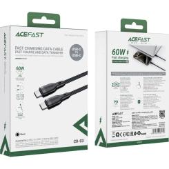 Дата кабель Acefast USB-C to USB-C 1.2m 3A C8-03 Фото 4
