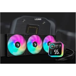 Система жидкостного охлаждения Deepcool LQ360 Black Фото 6