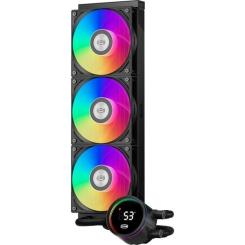 Система жидкостного охлаждения PcCooler DA360 Pro ARGB Digital BK Фото 1
