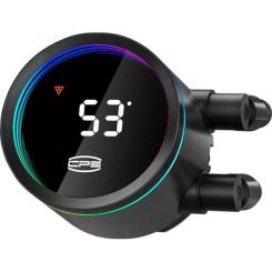 Система жидкостного охлаждения PcCooler DA360 Pro ARGB Digital BK Фото 2